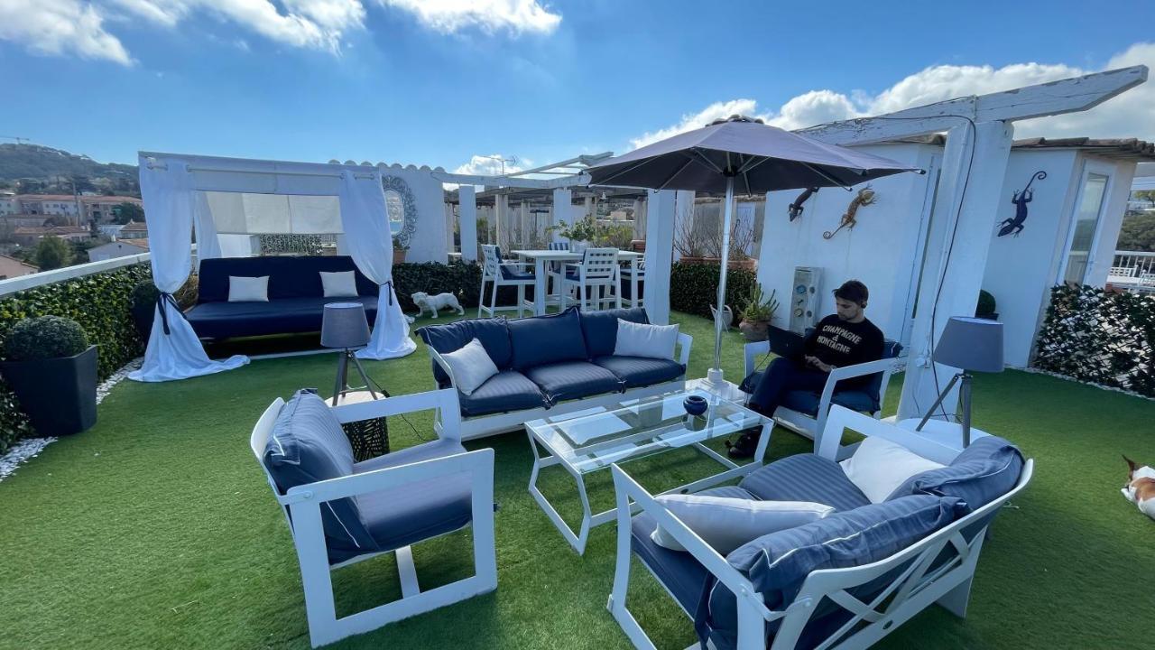Saint Tropez Sea View Penthouse Apartman Kültér fotó