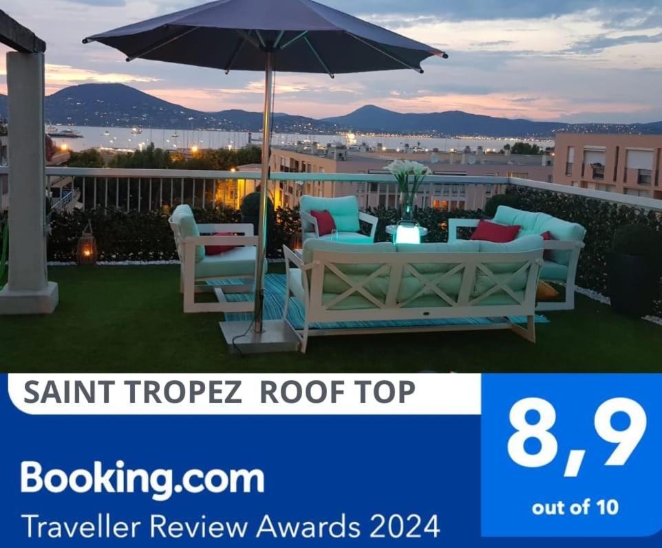 Saint Tropez Sea View Penthouse Apartman Kültér fotó