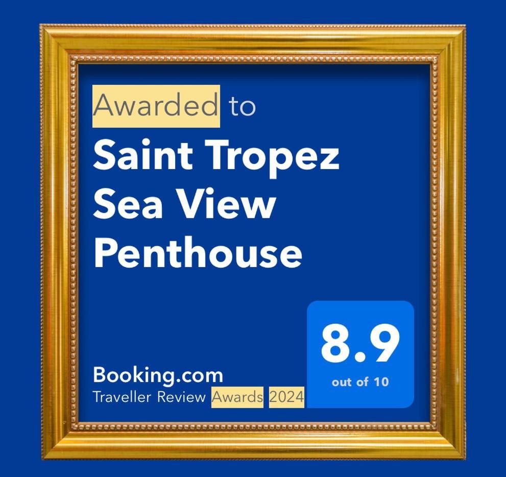Saint Tropez Sea View Penthouse Apartman Kültér fotó