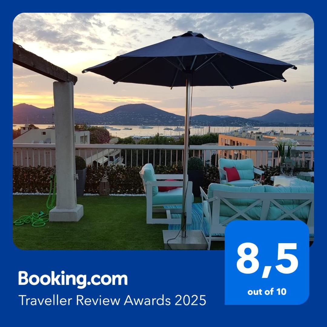 Saint Tropez Sea View Penthouse Apartman Kültér fotó