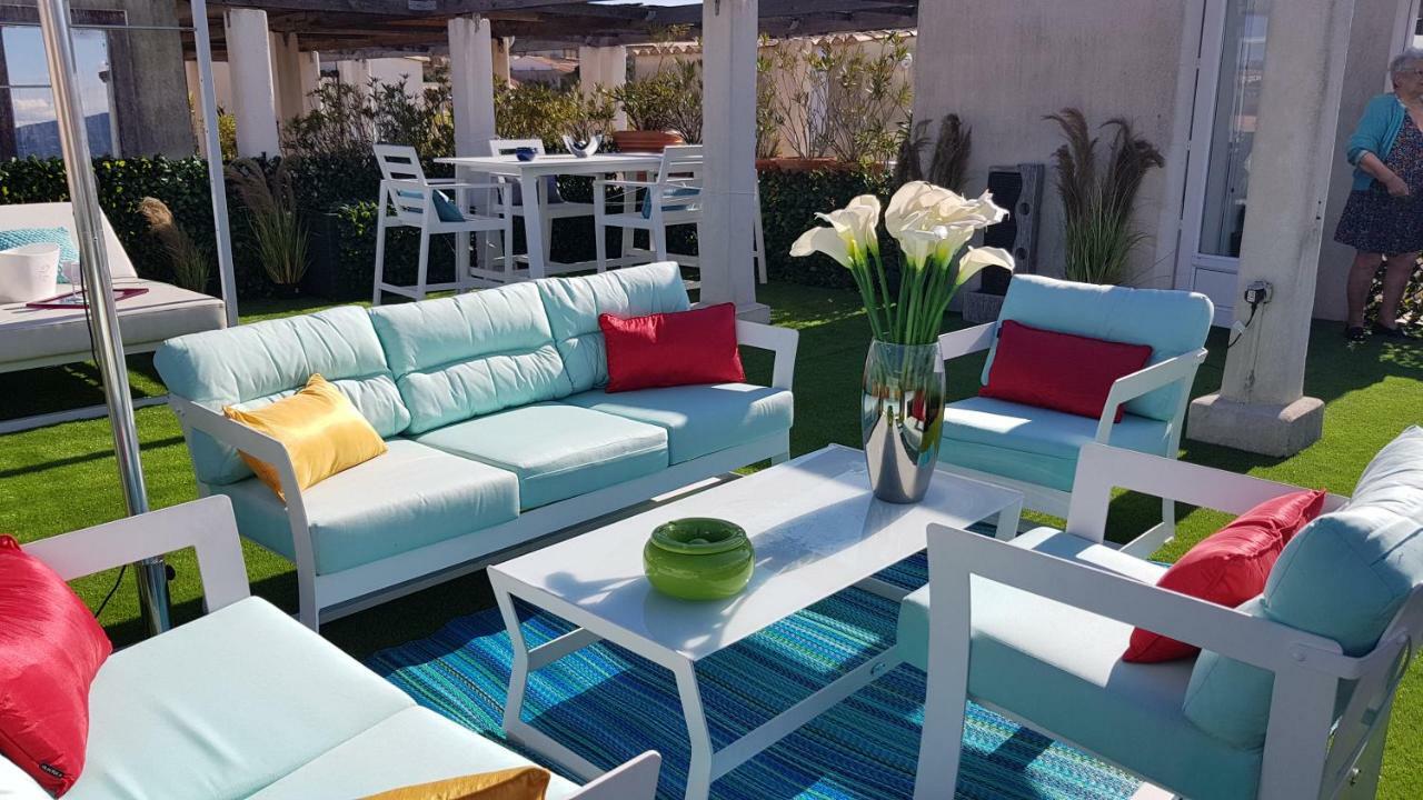 Saint Tropez Sea View Penthouse Apartman Kültér fotó