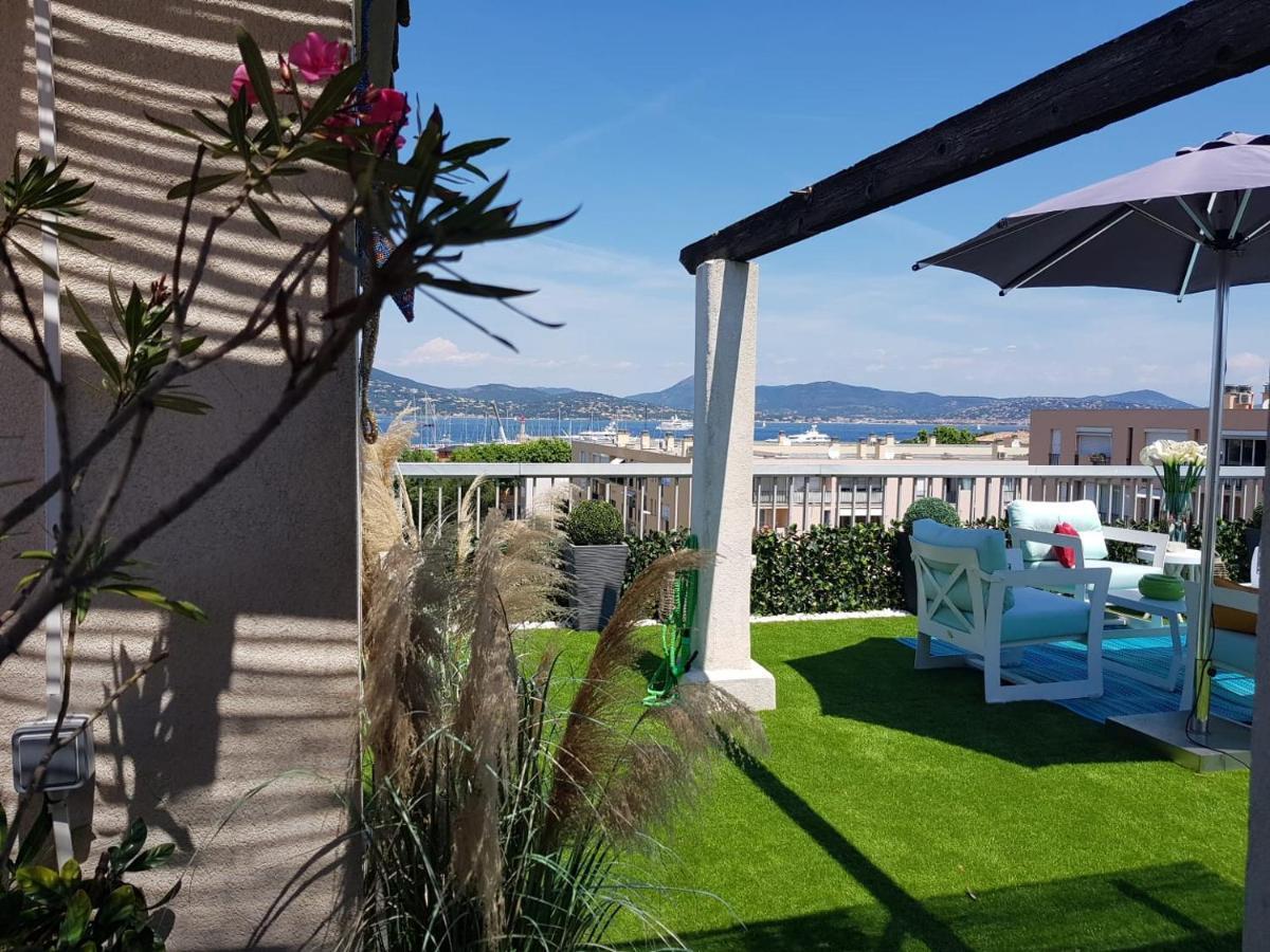Saint Tropez Sea View Penthouse Apartman Kültér fotó