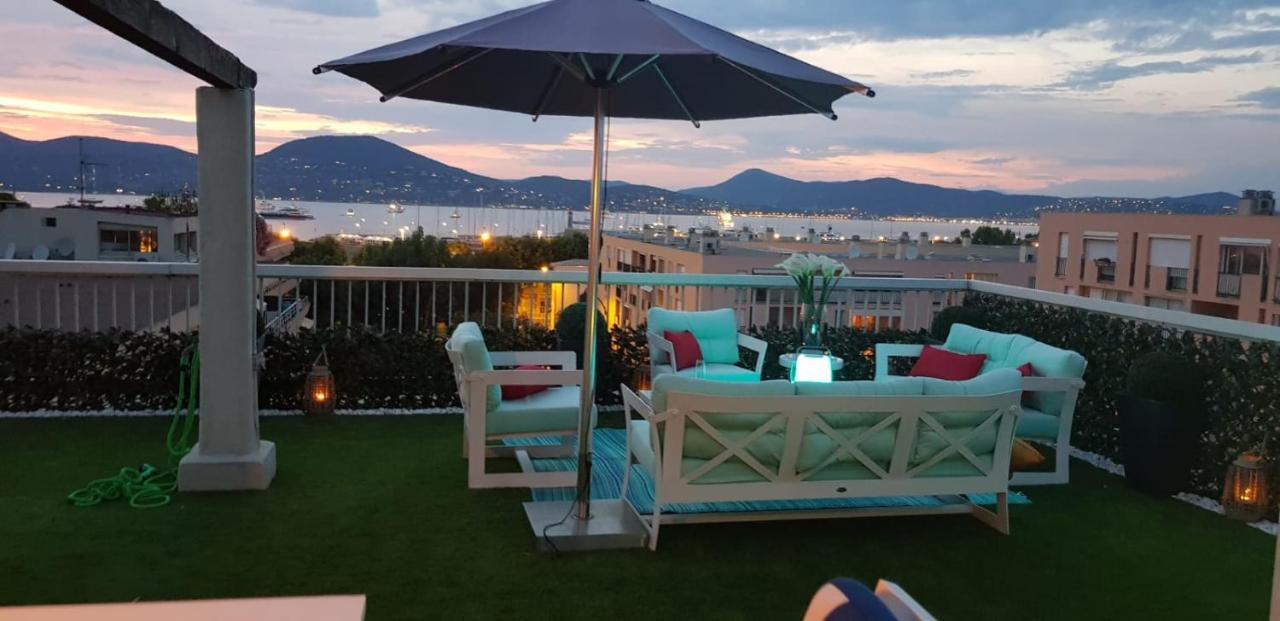 Saint Tropez Sea View Penthouse Apartman Kültér fotó