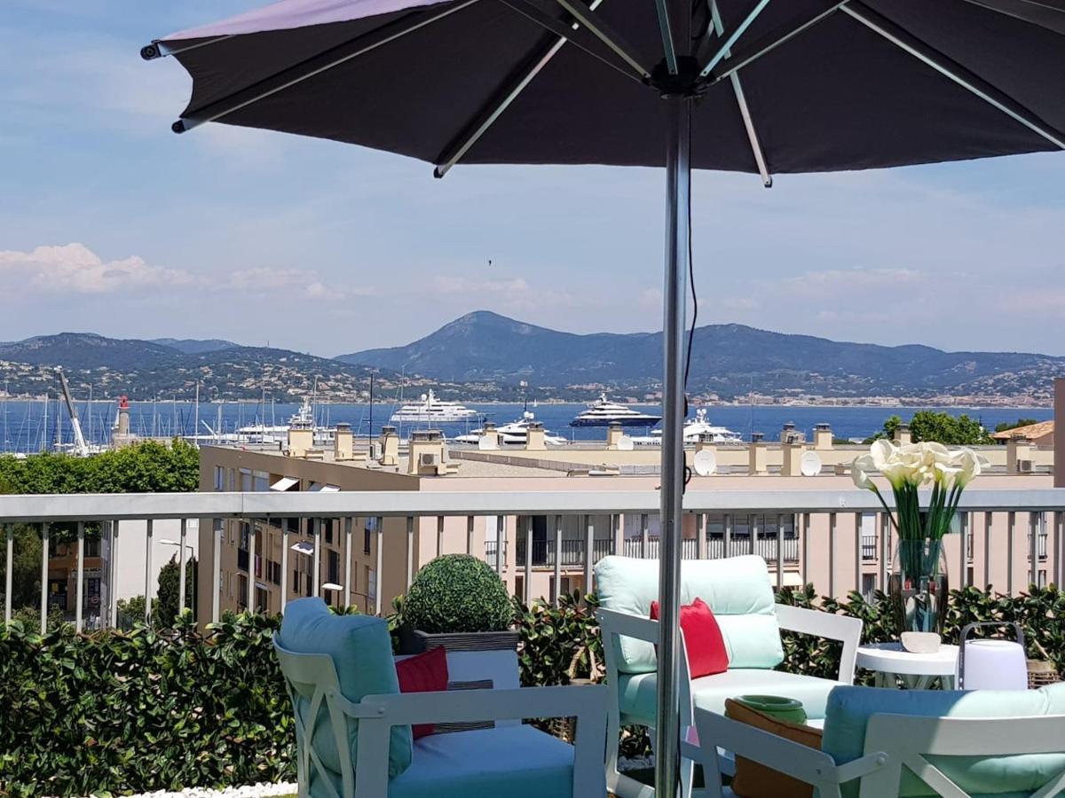 Saint Tropez Sea View Penthouse Apartman Kültér fotó